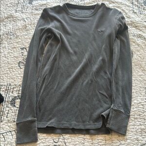 American Eagle Outfitters Gray Long Sleeve Tee
